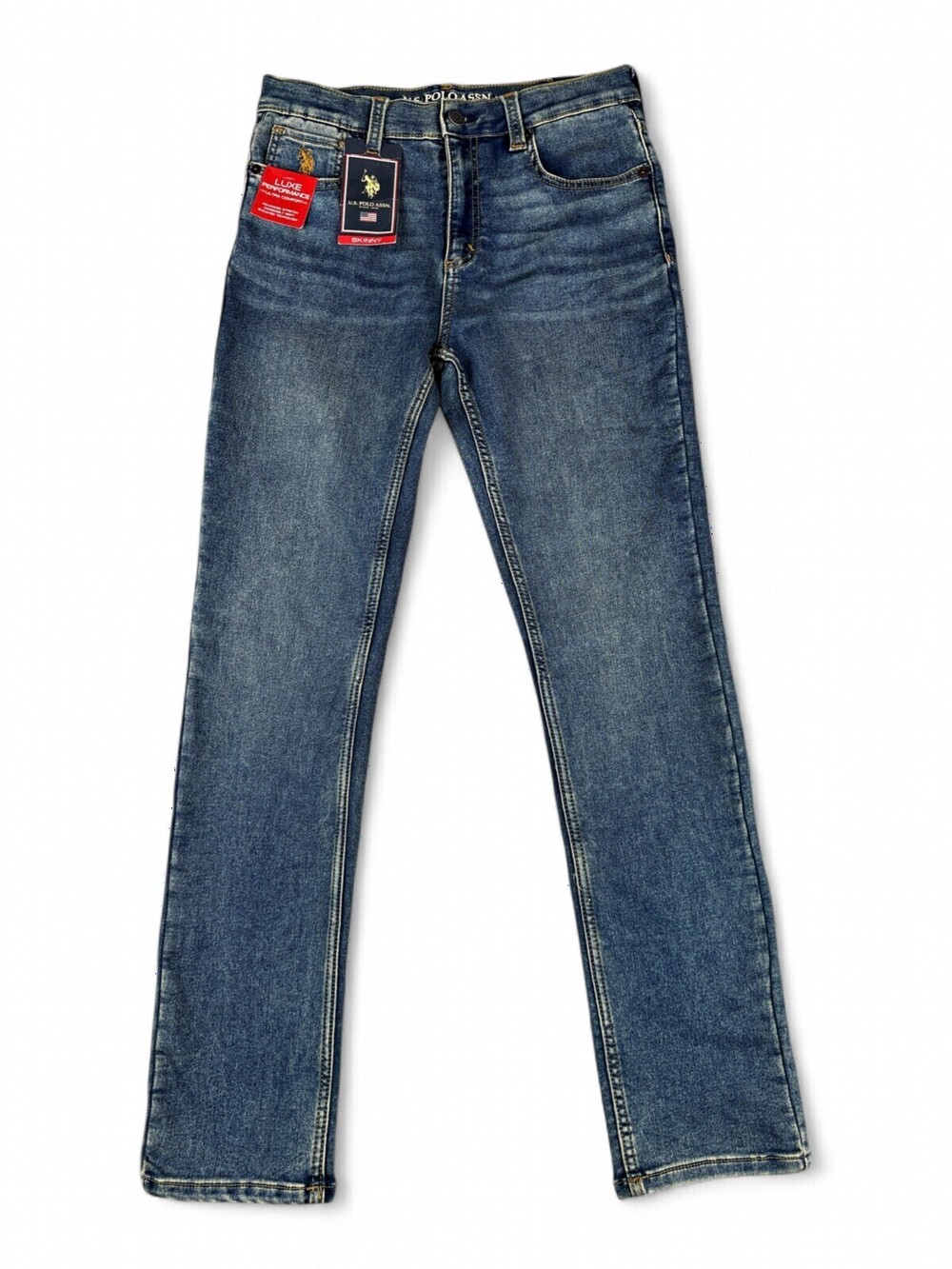 U.S. Polo Assn. Women Skinny Jeans‎ Plus Size 16 Medium Wash